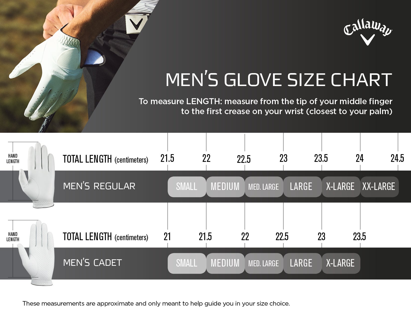 Clark Glove Size Chart