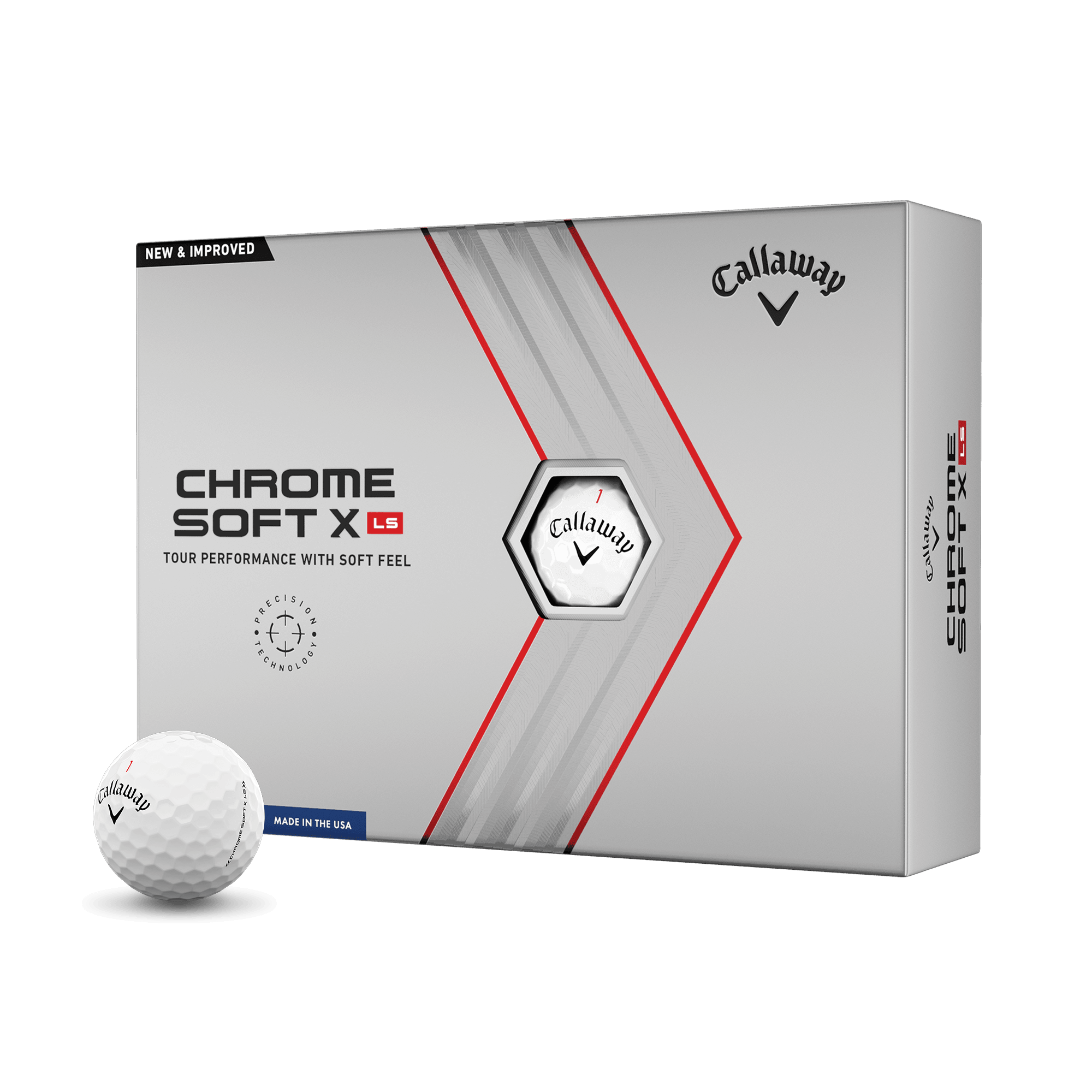 Chrome Soft X LS Golf Balls | Callaway Golf