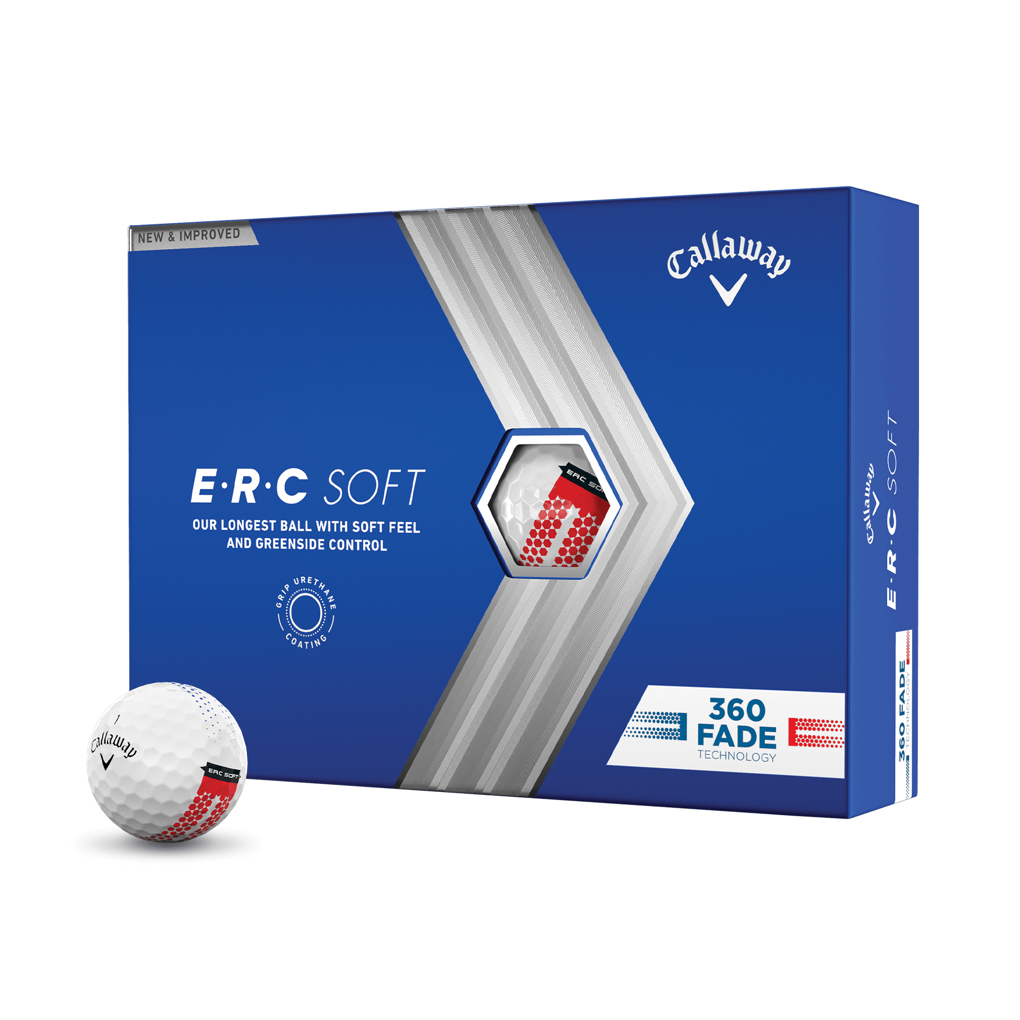 新品未使用⭐︎Callaway E.R.C. Soft &Chrome Soft Callaway Golf E•R•C Soft Golf Balls | Specs & Reviews