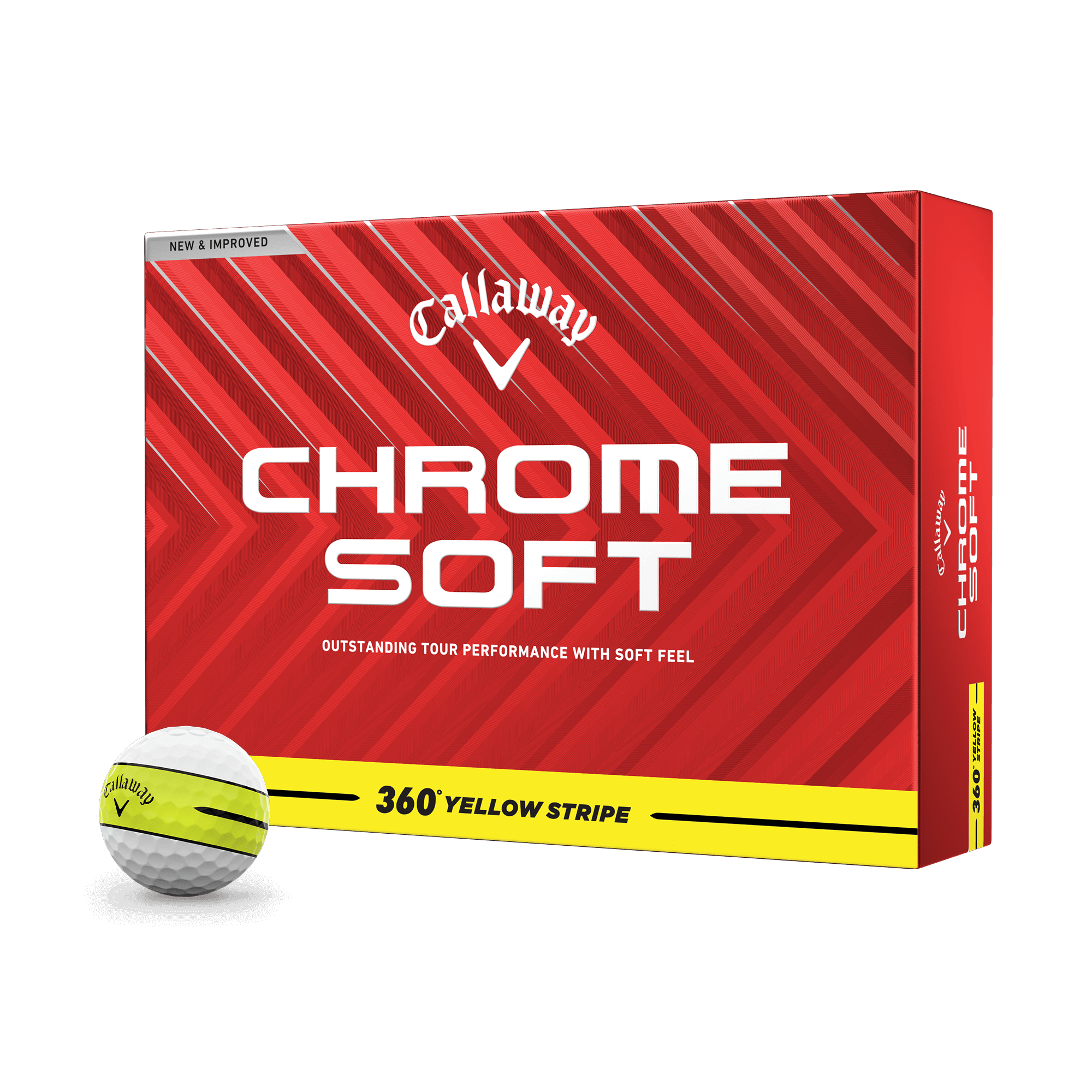 Callaway Chrome Soft ゴルフボールセット Chrome Soft Triple Track Golf Balls