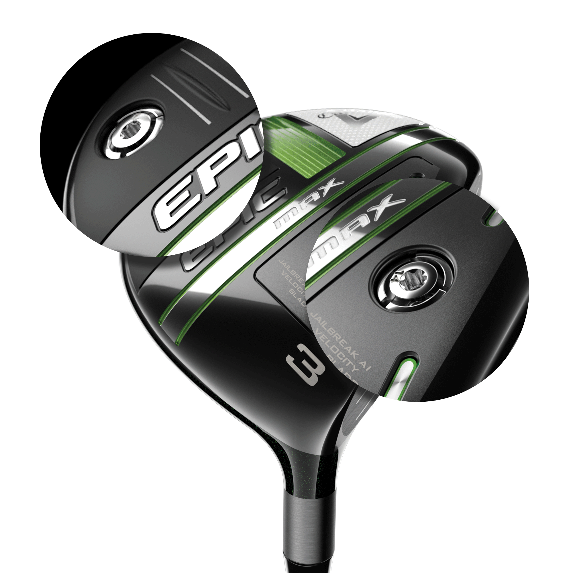 Callaway Epic MAX Fairway Woods Golf Club Specs & Reviews